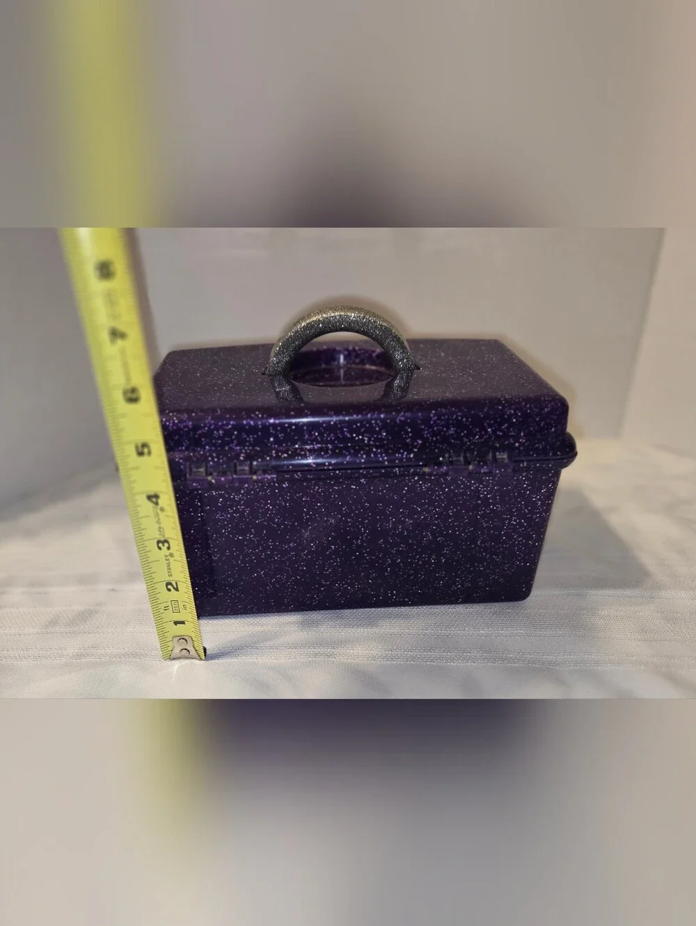 Purple Glitter OPI Caboodle Cosmetic Case
